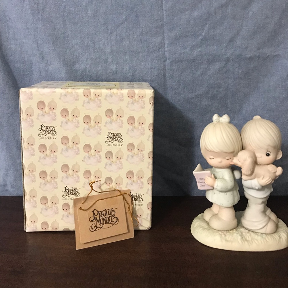 VINTAGE Precious Moments porcelain figurine